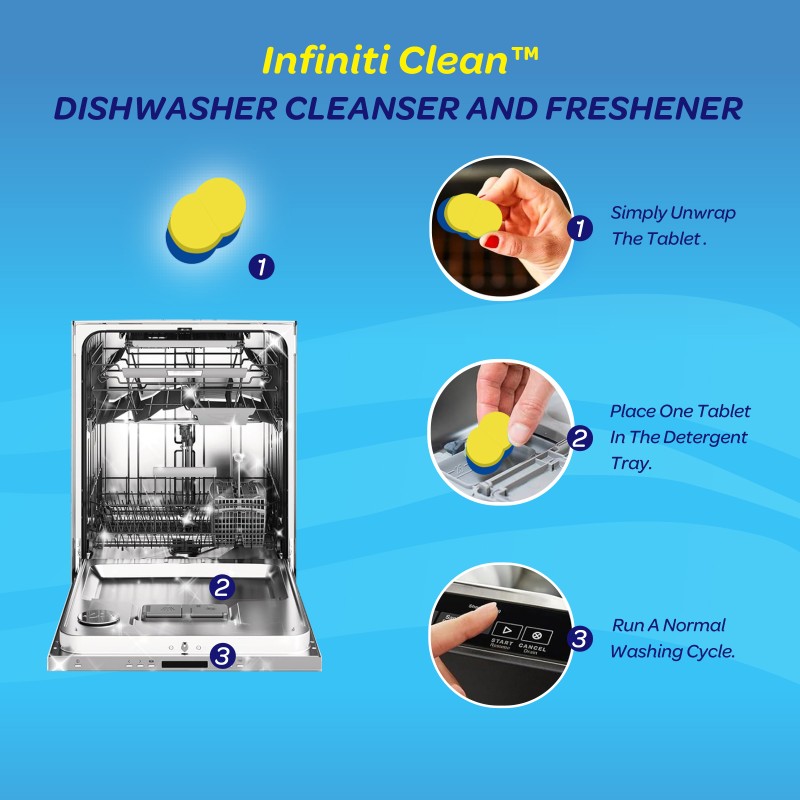 Dishwasher Tablets Supplier - Infiniti Biodegradable Eco-Friendly Kitchen Detergent