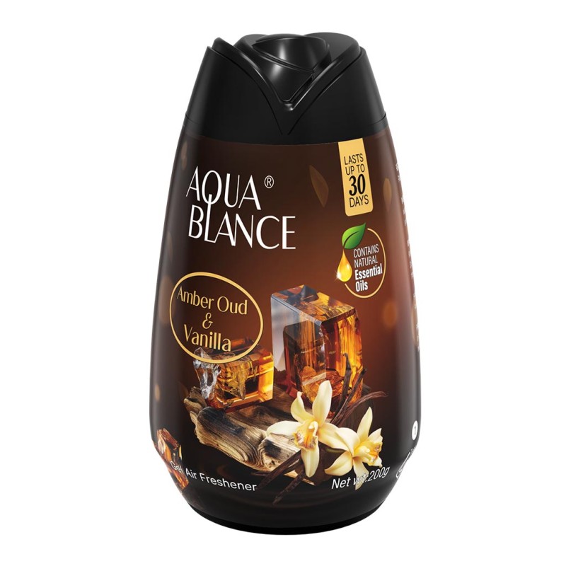 Odor Eliminator Gel Manufacturer - 200g Vanilla Amber Oud Strong Scent Car