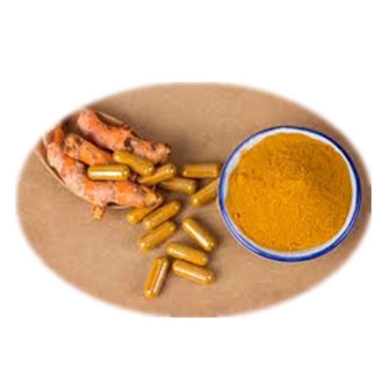 Turmeric Extract Factory - Ginger Curcuminoid Powder Capsule Filling Stock