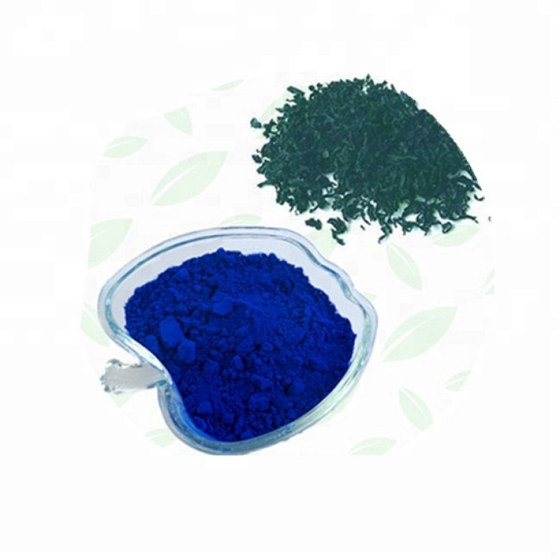 Phycocyanin Supplier - GMP Factory Supply E16-E25 Spirulina Antioxidant