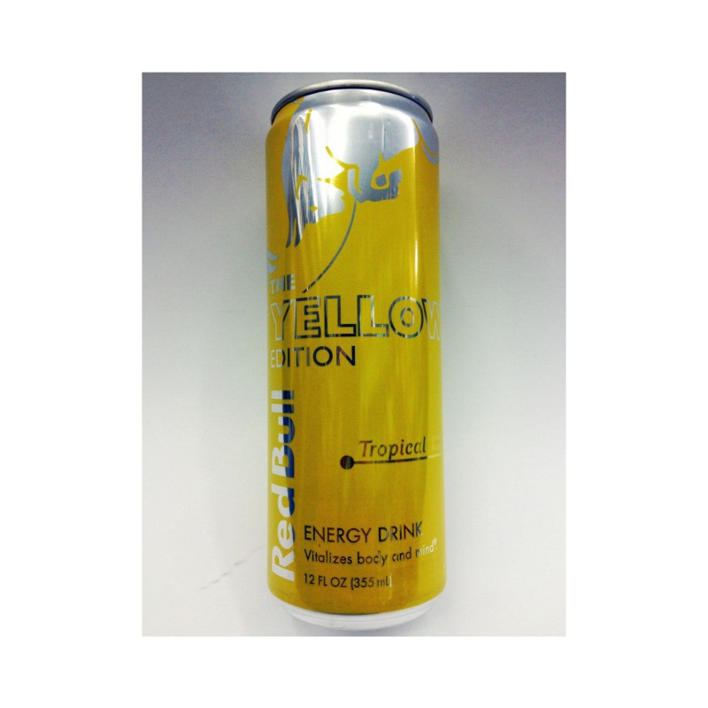 Energy Drink Manufacturer - Yellow Edition Tropical 114mg Caffeine