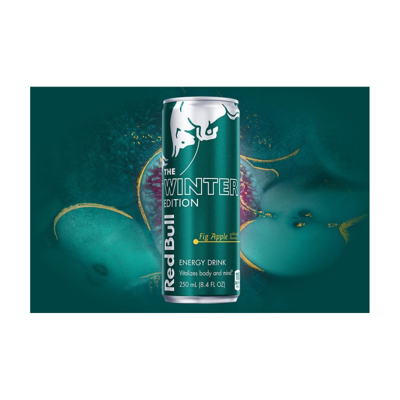Red Bull Drink Supplier - Winter Edition 250ml Low-Fat Ginseng