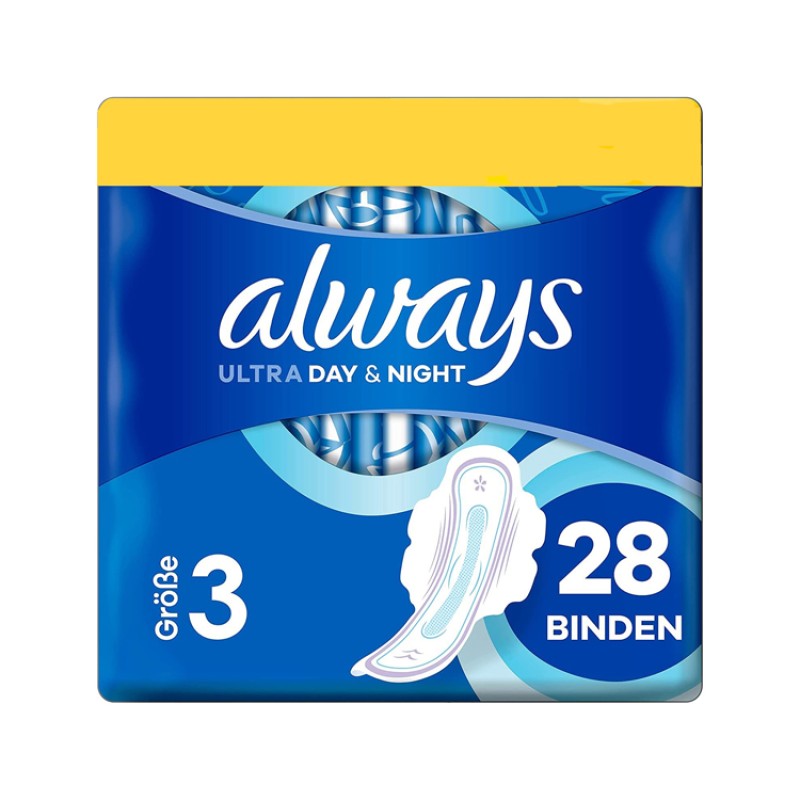 Panty Liners Manufacturer - Always 20 Pads Pack Wholesale