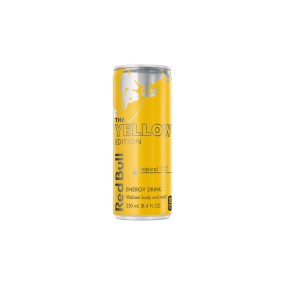 Energy Drink Manufacturer - Yellow Edition Tropical 114mg Caffeine