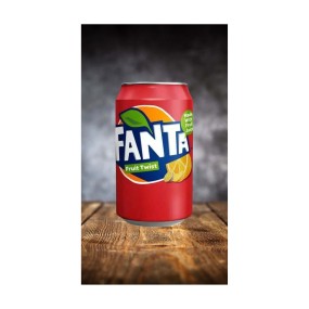 Soda Supplier - Fanta Zero Orange 355ml Wild Cherry