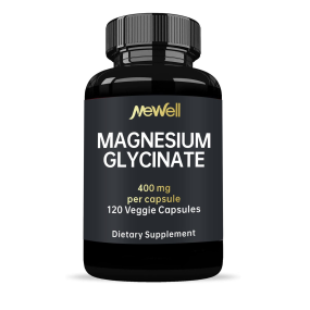 High Quality Vegan Magnesium Glycinatet Capsules for Adults Safe Absorption Improve Nervous System Sleep Quality Muscle Wild