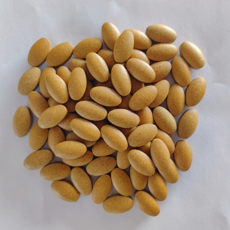 Private Brand Dietary Fiber Tablets for Healthy Intestines and Regular Defecation