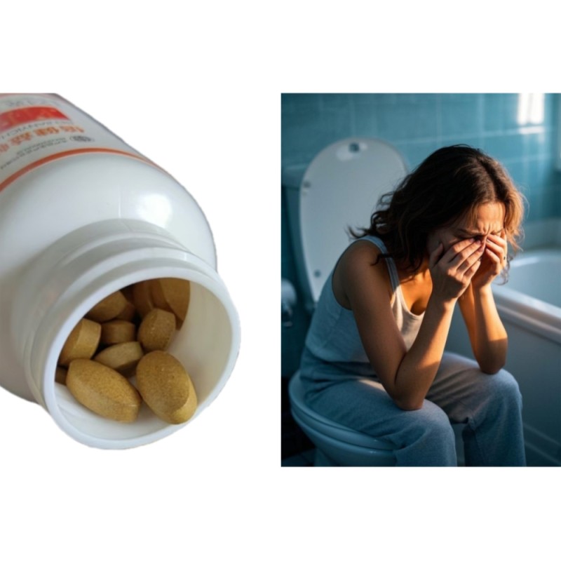 Own Brand Food Tablets for Gut Health Enhancing Gastrointestinal Peristalsis Natural Defecation Relieving Constipation Improving