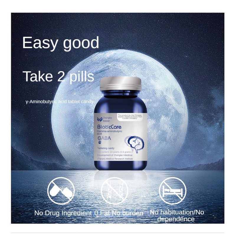 Own Brand Herbal Extract Capsules Y-Aminobutyric Acid (GABA) for Peaceful Sleep Stress Relief Sleep Disorders Wild