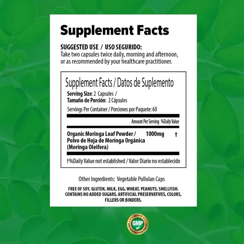 Moringa Capsules Supplier - Wholesale Joint Immunity Metabolism Prostate