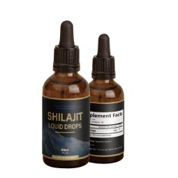 Shilajit Drops Manufacturer - Premium Custom Organic Himalayan Halal Certified