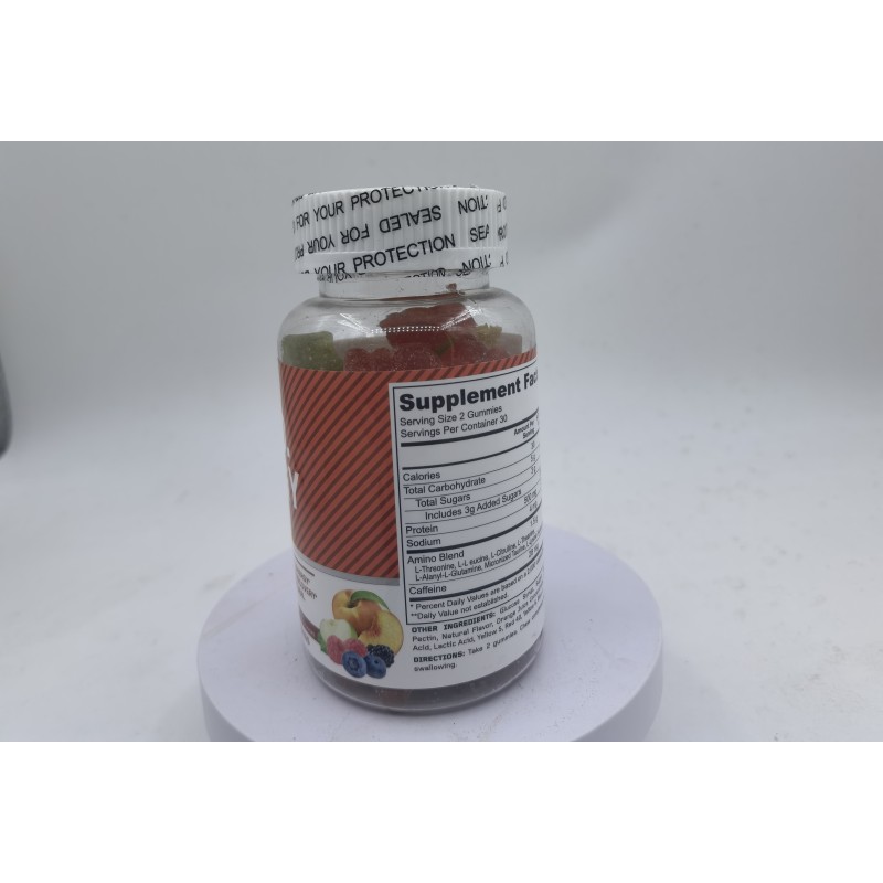 Amino Acid Gummies Factory - Bear Shape Sugar Free BCAA Vitamins Adults