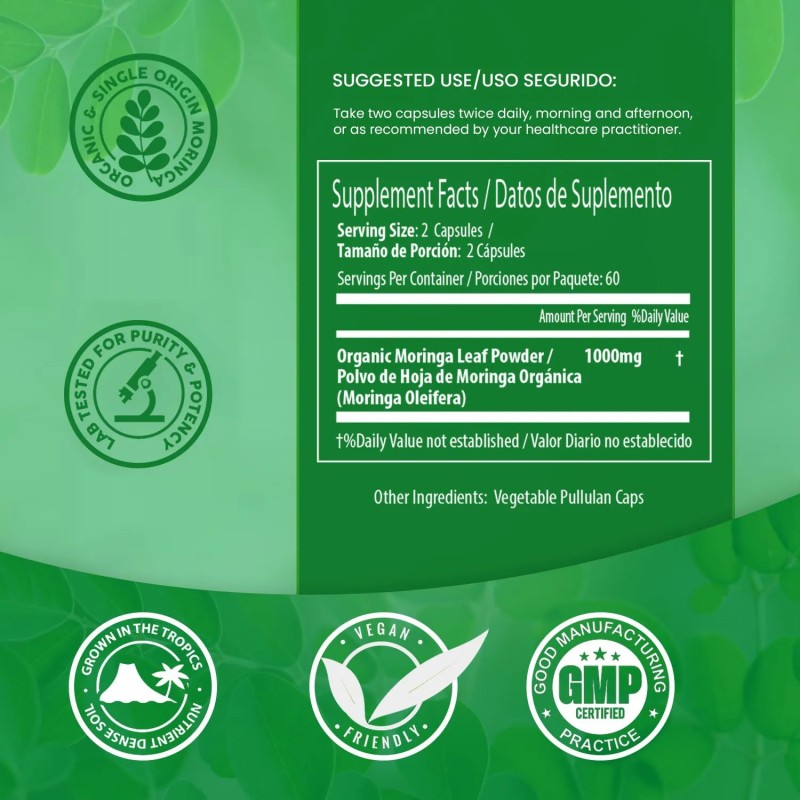 Moringa Capsules Supplier - Wholesale Joint Immunity Metabolism Prostate