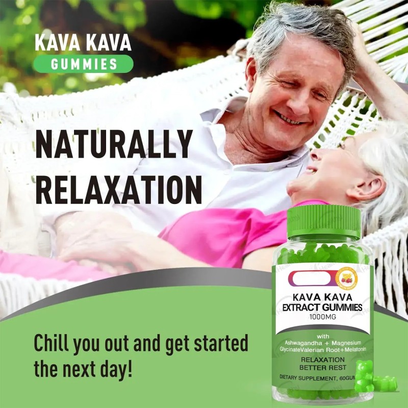 Kava Extract Gummies Supplier - Fast Acting Mood Relaxing Calming Adaptogen