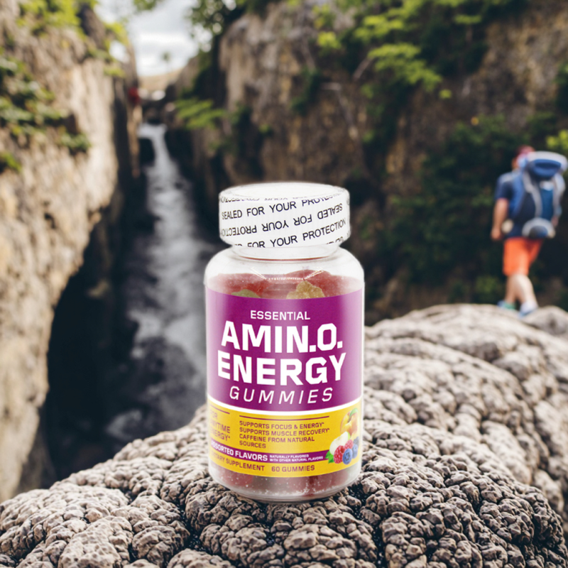 Amino Acid Gummies Factory - Bear Shape Sugar Free BCAA Vitamins Adults