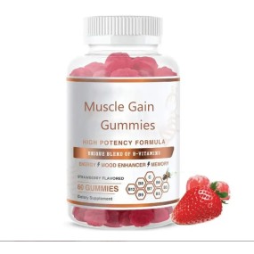 Post Workout Gummies Supplier - 100% Organic Creatine Monohydrate Muscle Builder