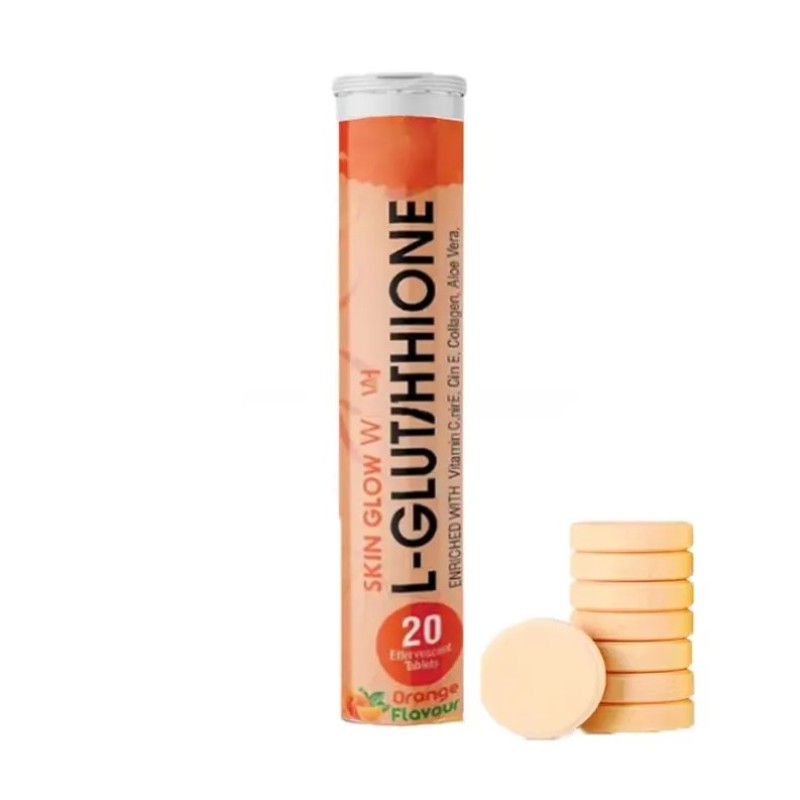 Glutathione Tablets Supplier - GMP Private Label 500mg Fruit Flavored Effervescent