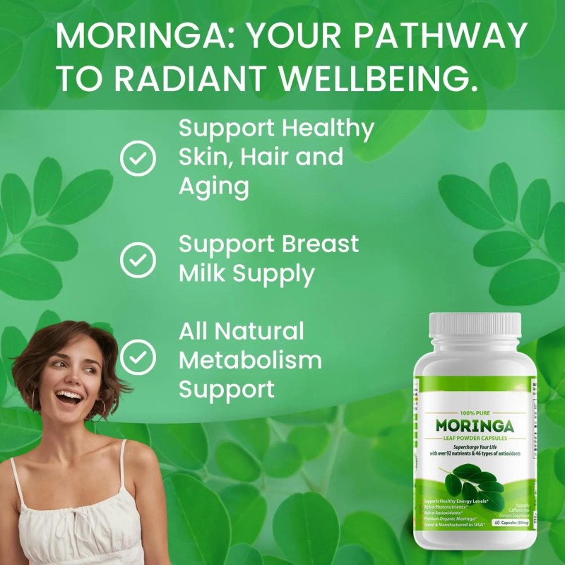 Moringa Capsules Supplier - Wholesale Joint Immunity Metabolism Prostate