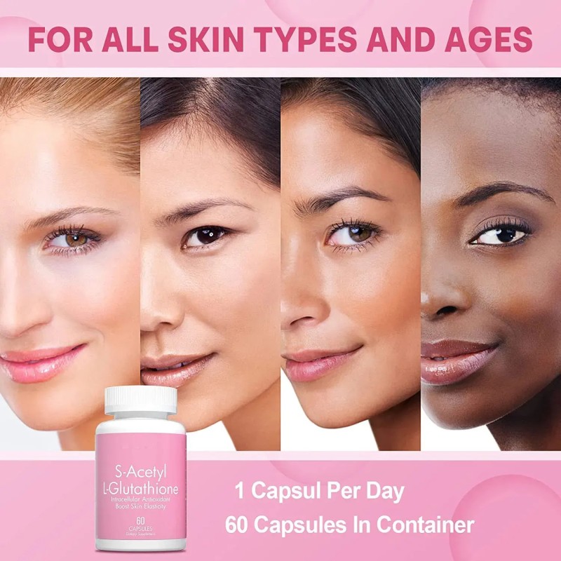 Glutathione Collagen Capsules Manufacturer - S-Acetyl Hyaluronic Acid Beauty
