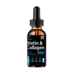 Collagen Biotin Drops Factory - OEM Supplement 5000 mcg Hair Nail Skin