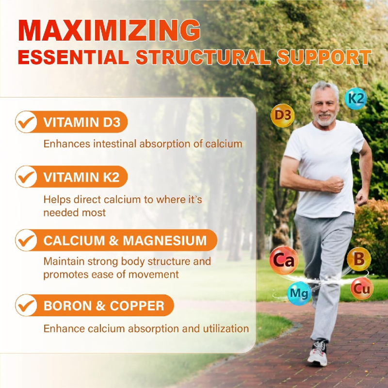 Calcium Gummies Supplier - Hot Selling Magnesium Zinc D3 K2 Sugar Free