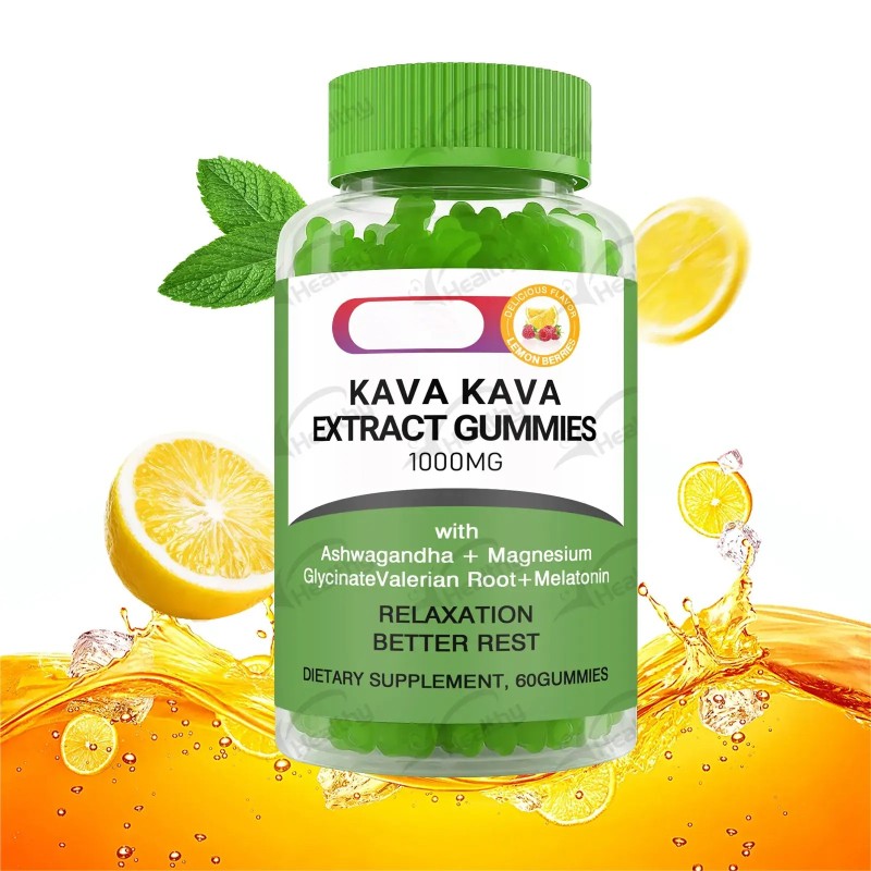 Kava Extract Gummies Supplier - Fast Acting Mood Relaxing Calming Adaptogen