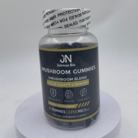 Mushroom Gummies Supplier - OEM Vegan Energy Boosting Brain Immunity