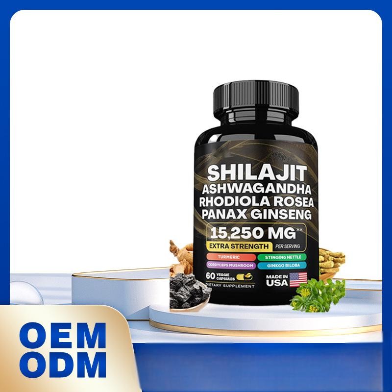 Shilajit Gummies Factory - GMP Pure Himalayan Ashwagandha Burdock Fulvic