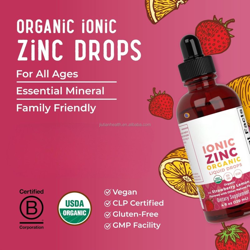 Zinc Supplement Drops Manufacturer - Wholesale Superior Organic Premium Mineral