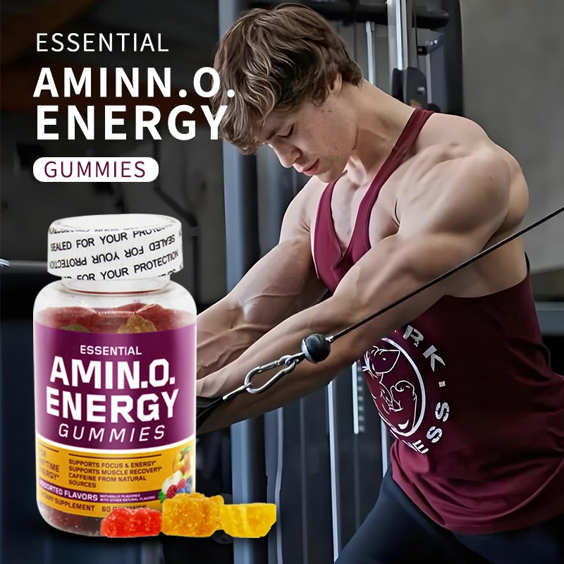 Amino Acid Gummies Factory - Bear Shape Sugar Free BCAA Vitamins Adults