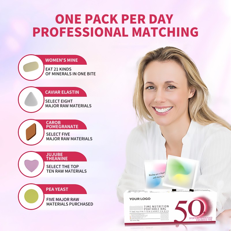 Women Nutrition Pack Manufacturer - Customizable 30-Day Vitamin Collagen Biotin