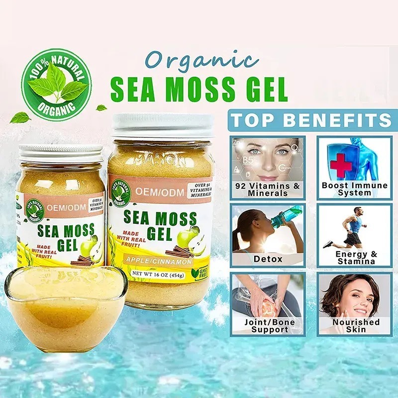 Irish Moss Gummy Manufacturer - Factory Direct Private Label Sea Moss Gel
