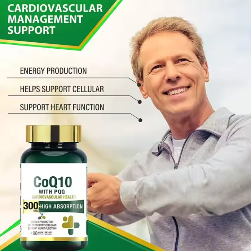 CoQ10 Softgel Factory - OEM Q10 Coenzyme Health Products Dietary
