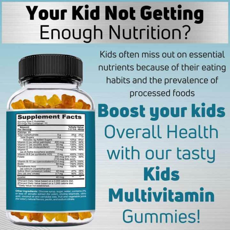Multivitamin Gummies Supplier - OEM Private Label Kids Adults Gummy Candy
