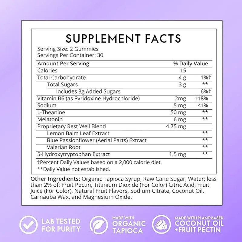 Melatonin Gummies Factory - Factory Direct OEM Sugar Free Sleep Improvement