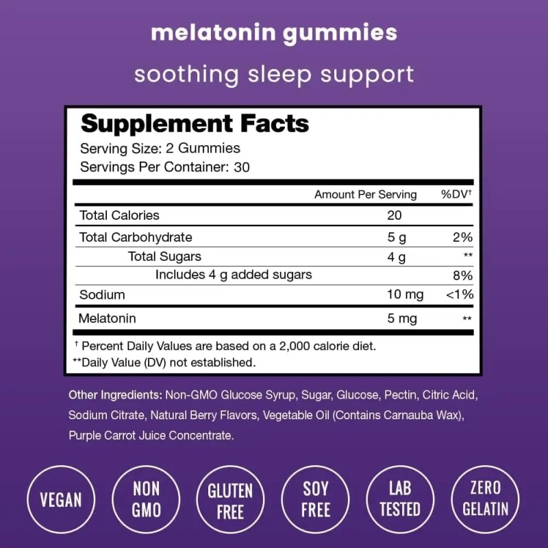 Melatonin Gummies Supplier - OEM ODM Private Label Vegan Relaxation Sleep