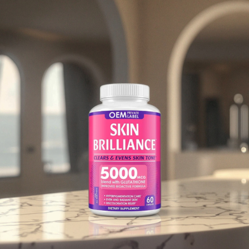 Skin Whitening Capsules Supplier - Manufacturer's 5000mcg Collagen Glutathione