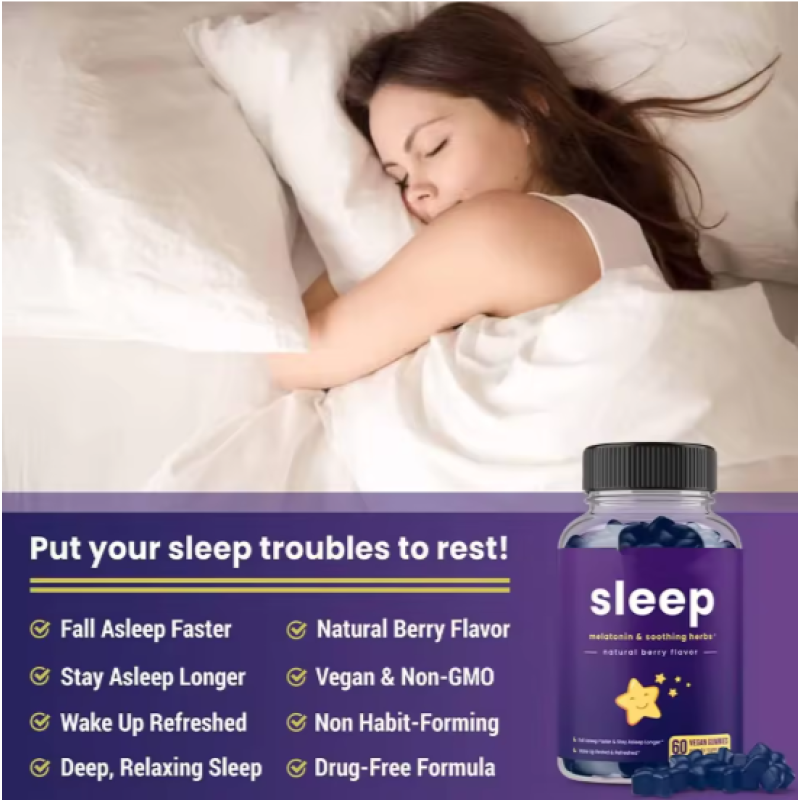 Melatonin Gummies Manufacturer - Extra Strength Stars Improved Sleep Formula