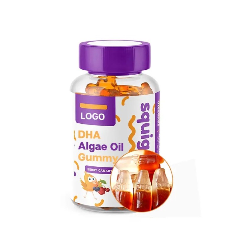 Algae Oil Gummies Factory - OEM ODM 100% Pure Organic Omega-3 DHA