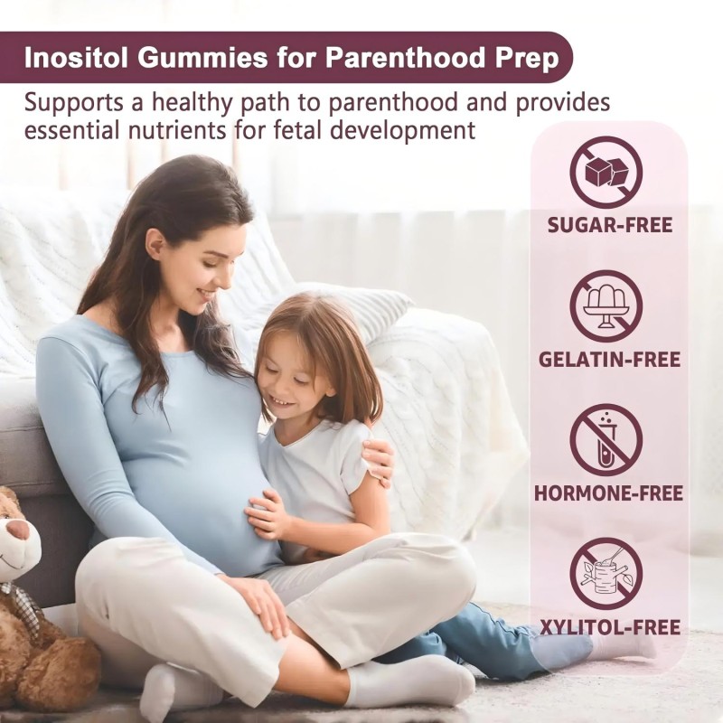 Inositol Gummies Supplier - Food Grade Women Ovarian Health Fertility