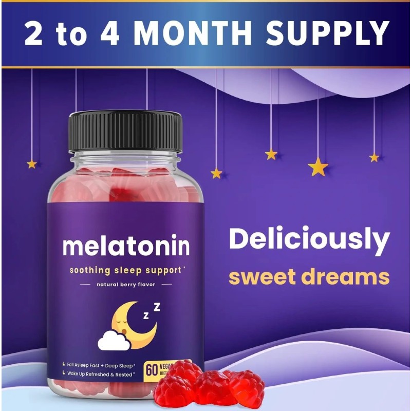 Melatonin Gummies Factory - OEM ODM Private Label Vegan Relaxation Aid