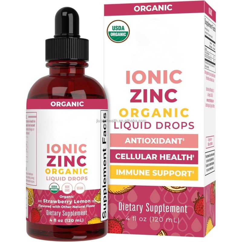 Zinc Liquid Drops Manufacturer - OEM Customized Organic Ionic Kids Adolescents