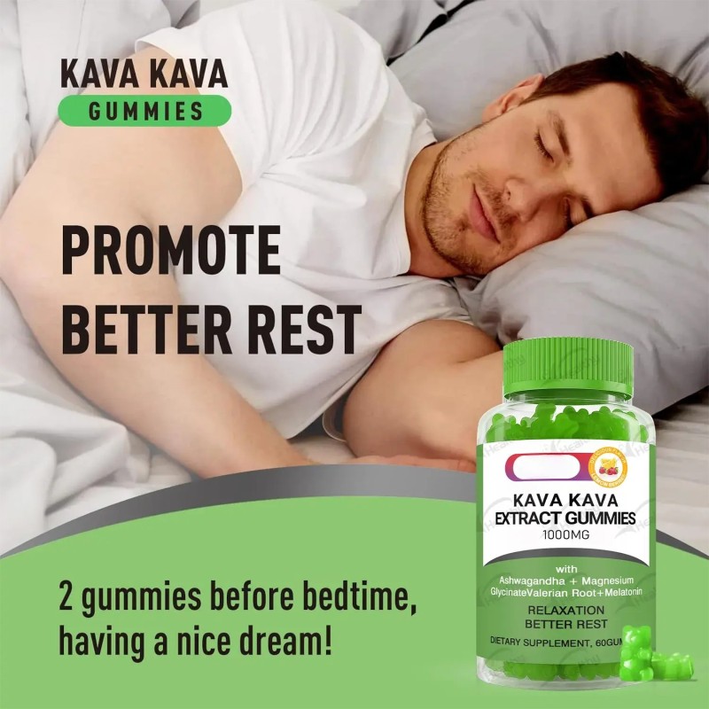 Kava Extract Gummies Supplier - Fast Acting Mood Relaxing Calming Adaptogen
