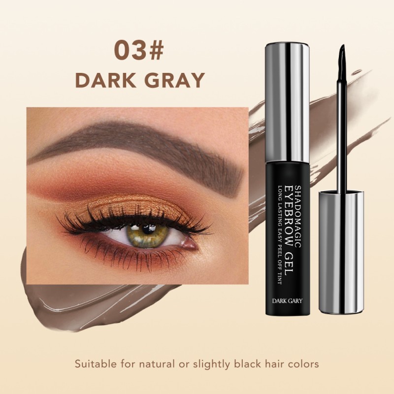 Eyebrow Dye Gel Supplier - Customized Peel Brown Tint Waterproof Sensitive Skin