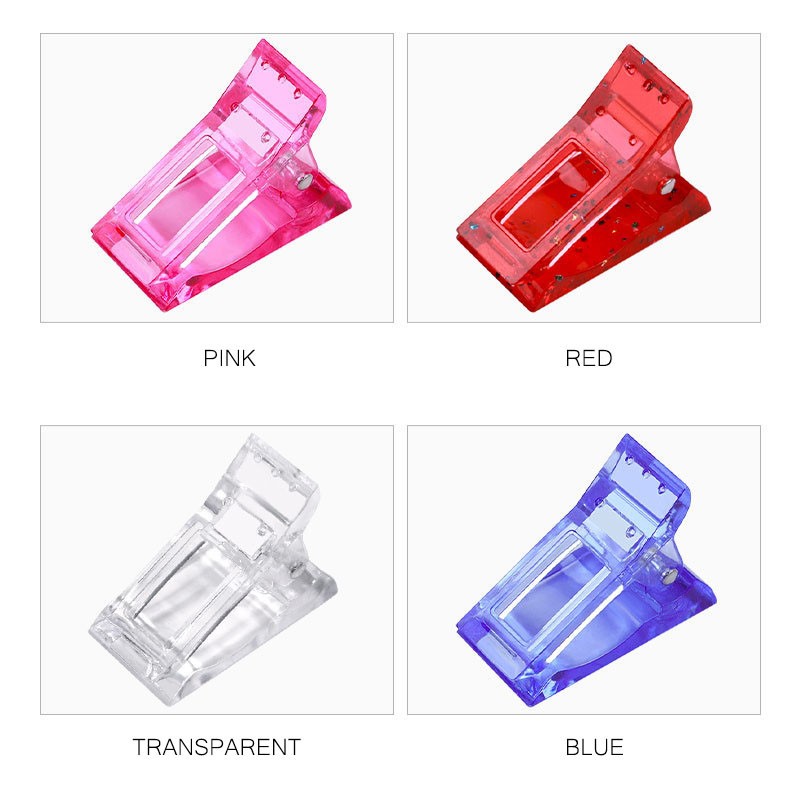 Nail Clips Supplier - Hot Selling Polygel Quick Building Plastic Clip