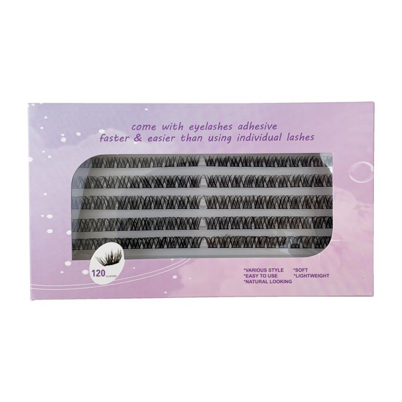Eyelash Adhesive Supplier - Waterproof Hot Melt Self Extension Cluster Lashes