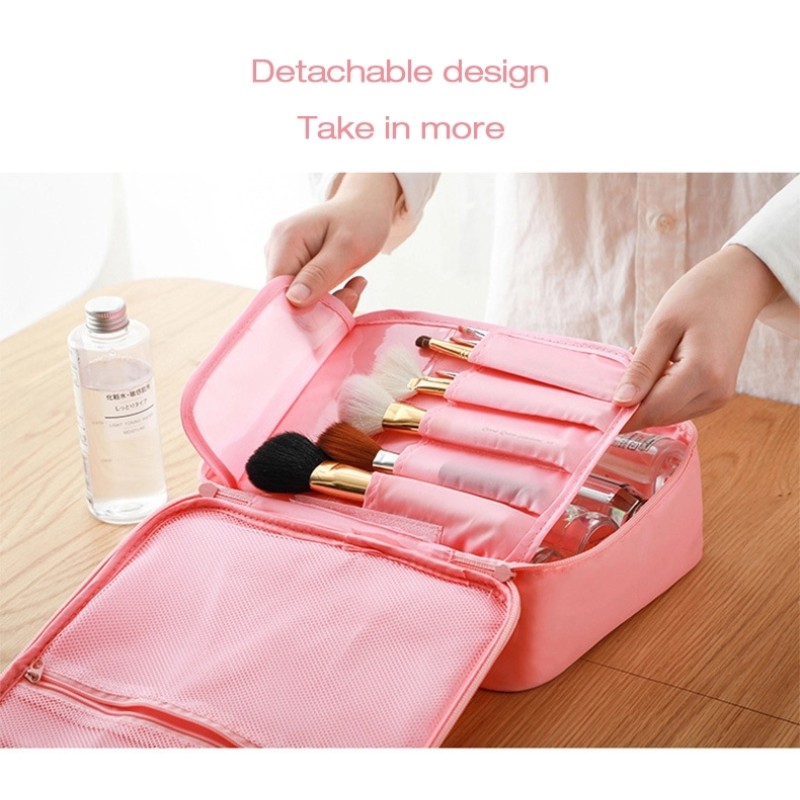 Makeup Cosmetic Bag Manufacturer - 2022 New Style Travel Canvas Multi Colors