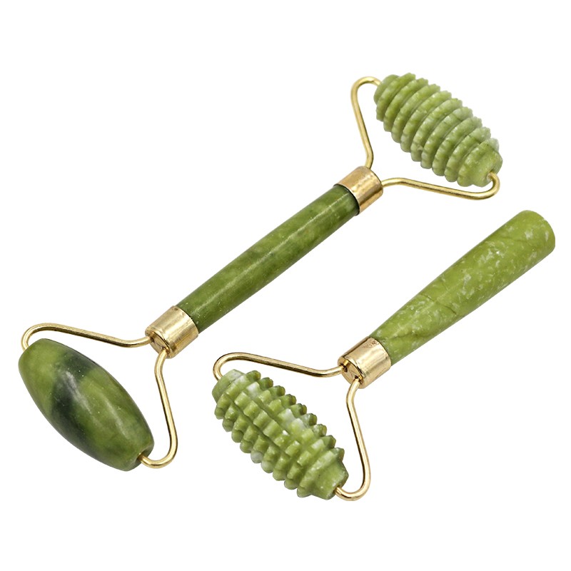 Gua Sha Tool Set Manufacturer - Wholesale Custom Logo Green Xiuyan Stone Jade
