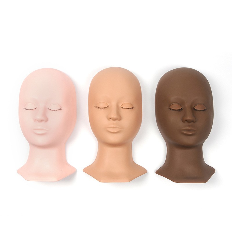 Lash Practice Head Factory - Lashes Mannequin Training Model Removable Eyelid