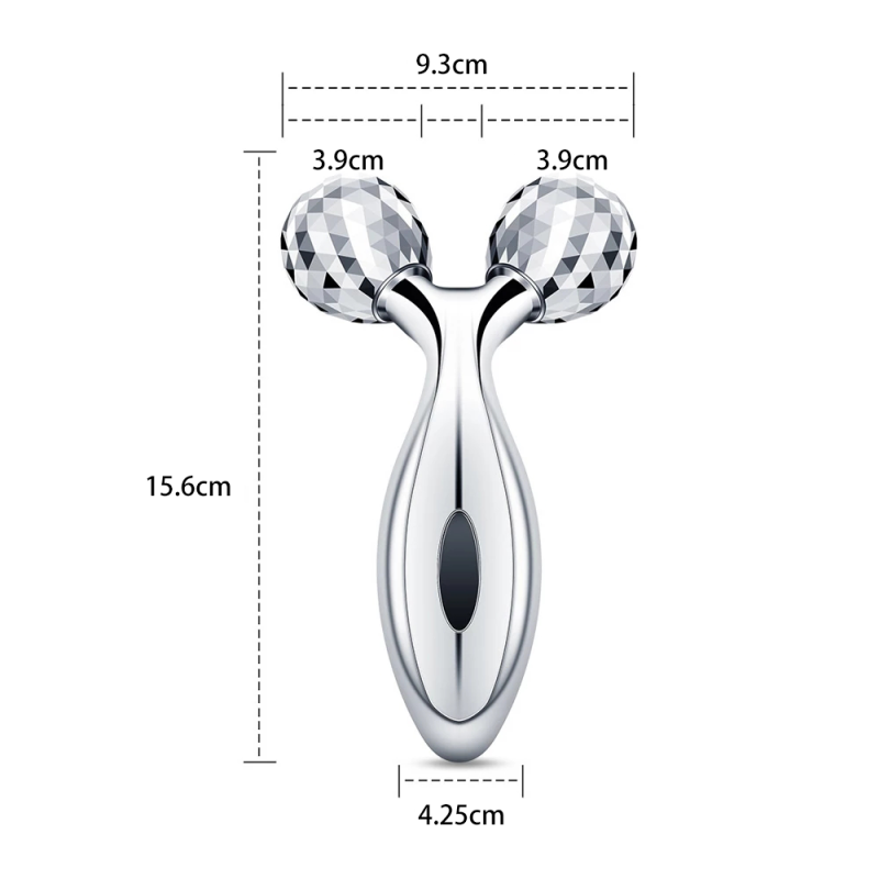 Facial Massager Supplier - 3D 360 Degrees Magnetic Double Ball Roller Lifting